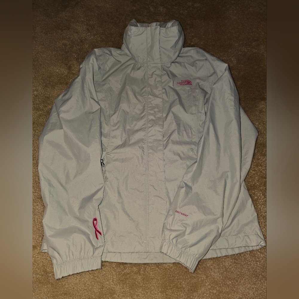 The North Face Pink Ribbon Resolve Jacket- size small -NWOT 🎀 - Picture 2 of 7